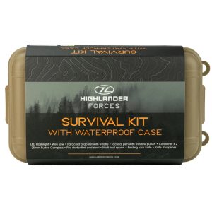 Survival Kit With Waterproof Case