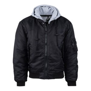MA-1 Hooded Bomber Jacket