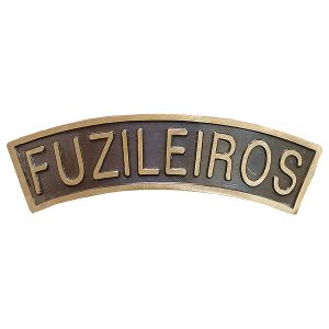 Chapa Fuzileiro ombro