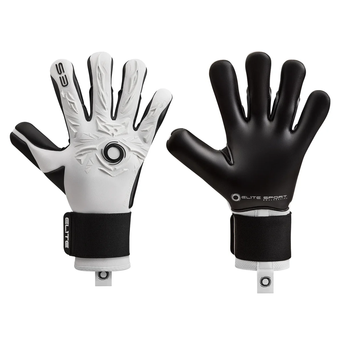 Elite Sport Revolution X Combi White Goalkeeper Gloves - Image 2