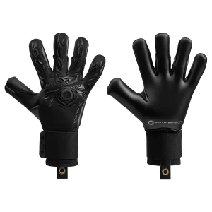 Elite Sport Revolution X Black Goalkeeper Gloves