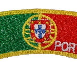 Bordado meia lua bandeira