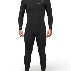 Fato De Surf Homem Competition 3/2 Zipperless Preto