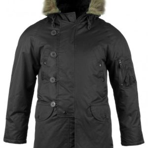 Flight Jacket N3B / Waterproof Parka Black