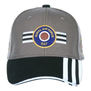 BASEBALL CAP ROYAL AIR FORCE INVASION STRIPES 3D